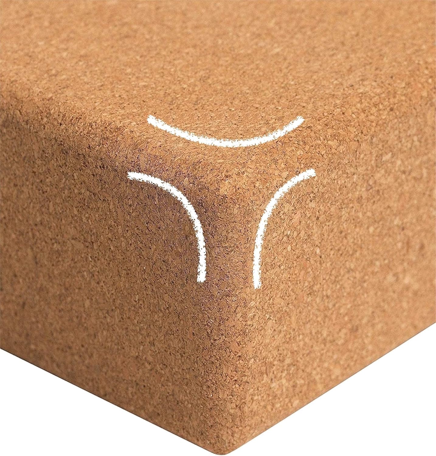 2 Pack Set -Natural Cork from Portugal, 9"x6"x4" Yoga Blocks Non-Slip&Anti-Tilt for Women| Men, Lightweight, Odor-Resistant| Moisture-Proof, Perfect Yoga Equipment